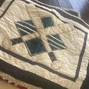 Pottery barn toddler sports bedding